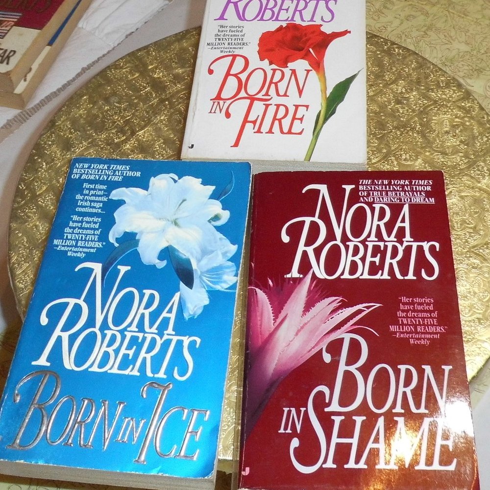 Books - (set/3) " Born in Fire ",  " Born In Ice ",  " Born in Shame "